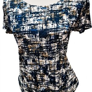 Abstract Print Women's Top